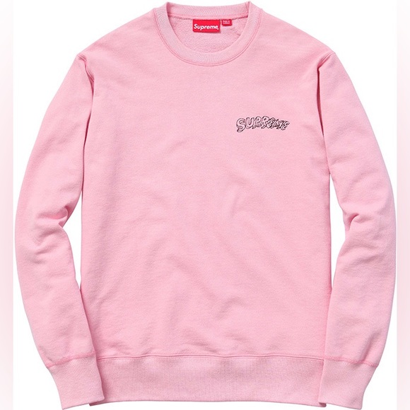 Supreme X Daniel Johnston Crewneck Sweatshirt - Picture 1 of 4